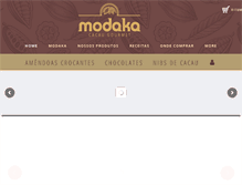 Tablet Screenshot of cacaumodaka.com